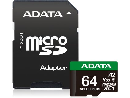 85706 adata 64gb microsdxc uhs i u3 v30 adapter