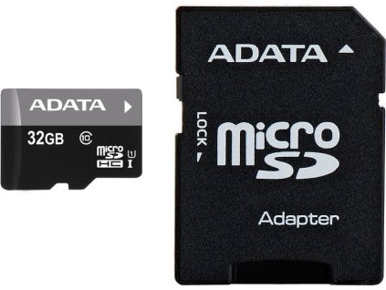 19766 adata premier microsdhc uhs i karta 32gb sd adapter