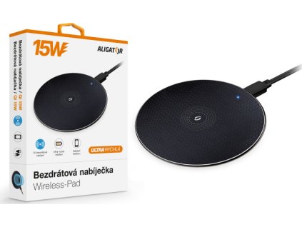 69539 aligator bezdratova nabijecka aligator pad 15w cerna