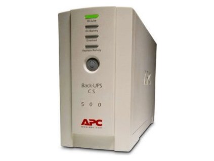 55643 apc back ups cs 500va 300w 230v usb rs232 4x iec zasuvka