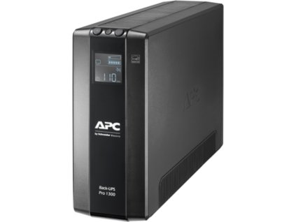 55517 apc back ups pro br 1300va 780w line interaktivni avr 230v lcd 8x iec zasuvka