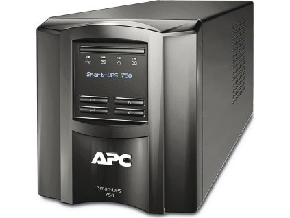 54536 apc smart ups 750va 500w line interaktivni 230v lcd with smartconnect