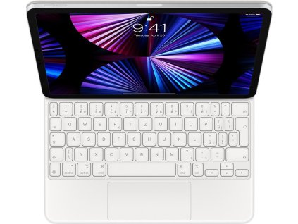 67973 apple magic keyboard for ipad pro 11 inch 3rd generation and ipad air 4th generation czech white