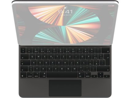 67976 apple magic keyboard for ipad pro 12 9 inch 5th generation czech black