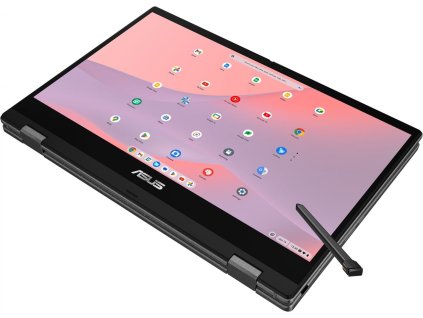 38270 asus chromebook cm14 flip cm1402fm2a kompanio 520 14 fhd t 8gb 128gb emmc mali g52 chrome edu gray