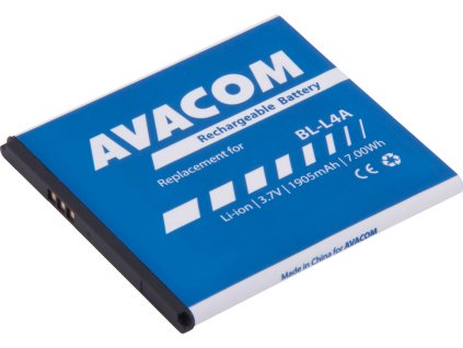 83480 baterie avacom gsno bl4a 1905 do mobilu microsoft lumia 535 li ion 3 7v 1905mah nahrada bl l4a
