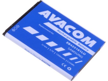 69425 baterie avacom gssa i8160 s1500a do mobilu samsung i8160 galaxy ace 2 li ion 3 7v 1500mah