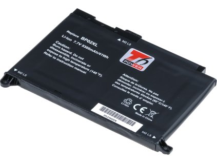 40469 baterie t6 power hp pavilion 15 au000 15 au100 15 aw000 15 aw100 5300mah 41wh 2cell li pol