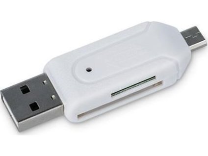 69845 ctecka pametovych karet usb otg forever pro microsd a sd