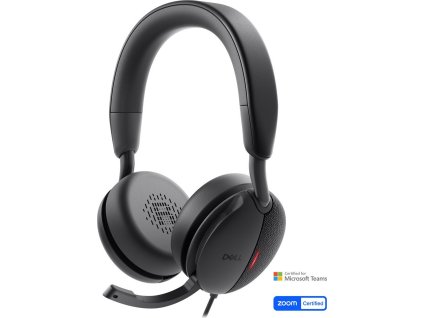 67436 dell nahlavni souprava wh5024 pro stereo headset sluchatka mikrofon