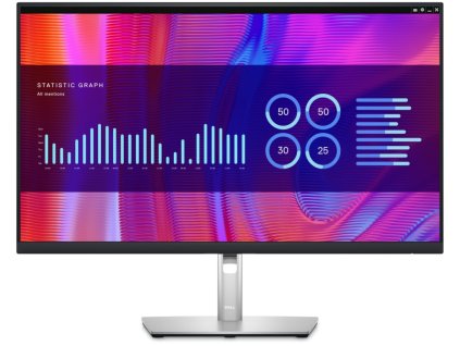 60509 dell p2723de professional 27 led 16 9 2560x1440 qhd 3h ips 1000 1 5ms usb c 4x usb dp hdmi rj45 3y basic