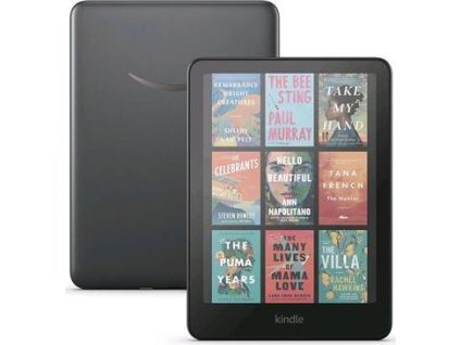 67796 e book amazon kindle colorsoft signature edition 32 gb barevny display metallic black bez rekla