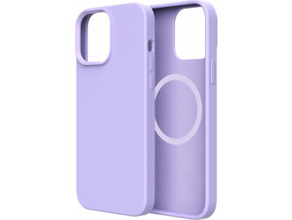 72041 er power silikonovy kryt carneval snap pro iphone 14 pro s magsafe fialova