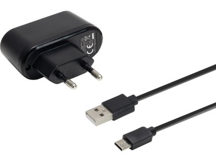 70403 evolveo univerzalni nabijecka usb c pro mobilni telefony cerna