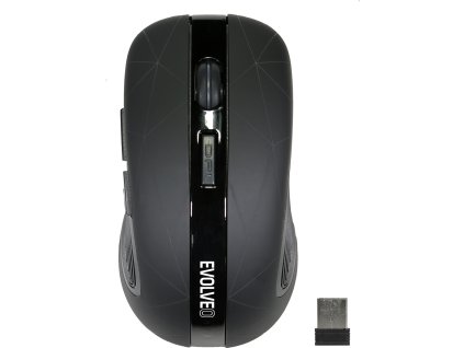 56990 evolveo wm430 herni opticka 1 600 dpi bezdratova usb cerna