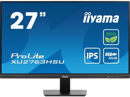 61430 iiyama prolite xu2763hsu b1 27 ips fhd 100hz 3ms black 3r