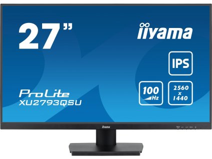 60929 iiyama prolite xu2793qsu b7 27 ips qhd 100hz 1ms black 3r