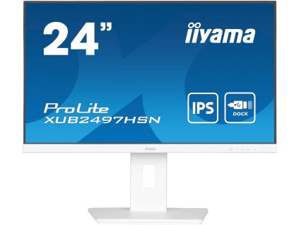 60545 iiyama prolite xub2497hsn w1 23 8 ips fhd 100hz 1ms white 3r
