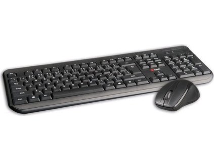 56354 klavesnice c tech wlkmc 01 bezdratovy combo set s mysi cerny usb cz sk