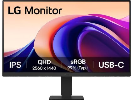 60674 lg monitor 24u631a b 24 ips 2560x1440 16 9 100hz 250cdm 5ms usb c hdmi