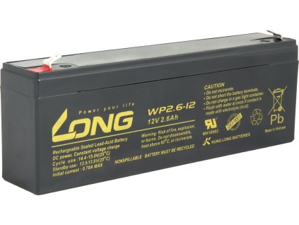 55175 long baterie 12v 2 6ah f1 wp2 6 12