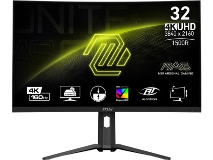 60071 msi mag 321cup 31 5 va 4k uhd 160hz 1ms black 3r