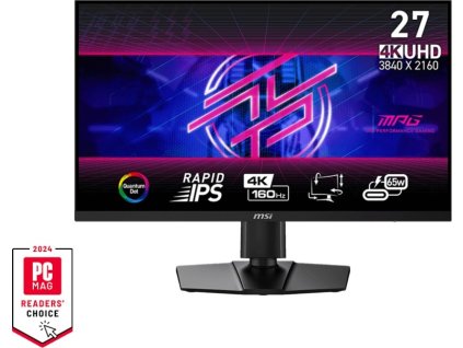 61037 msi mpg 274urf qd 27 ips 4k uhd 160hz 0 5ms black 2r