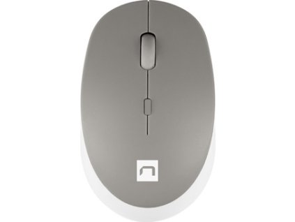 58055 natec opticka mys harrier 2 1600 dpi kancelarska opticka 1 600 dpi bezdratova bluetooth bila seda