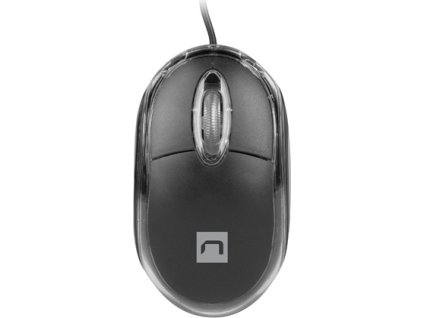 56765 natec opticka mys vireo 2 1000 dpi kancelarska opticka 1 000 dpi dratova usb cerna