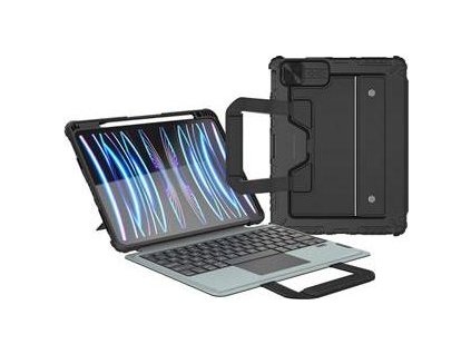 67961 nillkin bumper go keyboard case backlit version ipad air 10 9 20 air 4 air 5 pro 11 2020 22 black