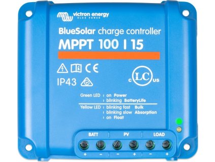 12407 victron bluesolar 100 15 mppt solarni regulator
