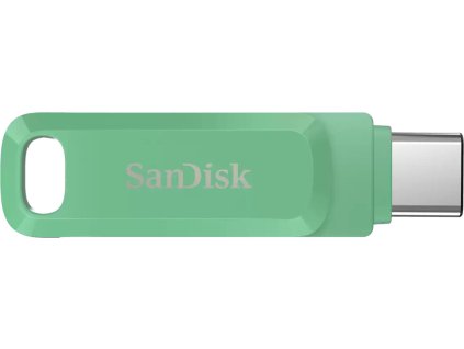 84578 sandisk ultra dual drive go 256gb usb 3 2 usb a usb c zelena