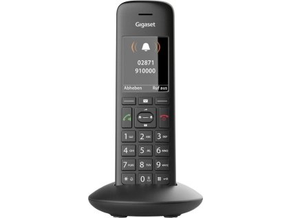 69101 siemens gigaset c570hx univerzalni pridavne sluchatko vcetne nabijecky pouziti i k dect gap ostatnich znacek cerna