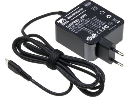 41351 t6 power univerzalni adapter k notebooku 65w usb c