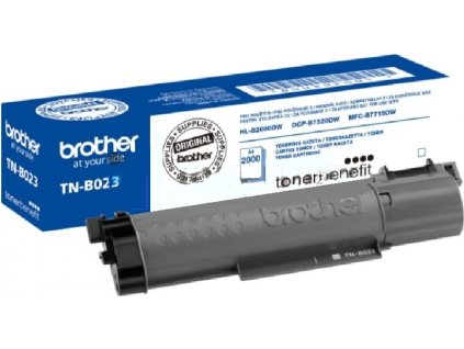 45641 brother toner benefit tn b023 pro toner benefit hl b2080dw mfc b7715dw dpc b7520dw do 2 000 str