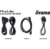 59363 12 43 iiyama le4341s b2 ips fhd 3xhdmi lan usb