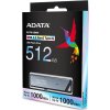 64580 2 adata ue800 512gb usb 3 2 usb c stribrna