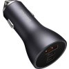 70595 2 baseus cgjp010013 nabijecka do auta triple quick charger usb usb c usb c 65w dark grey