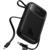 69986 baseus power banka qpow 10000mah 30w cerna s usb c kabelem