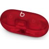 66584 5 beats solo buds anc bt bezdrat transparent red