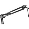 65852 4 endorfy stojan na mikrofon streaming boom arm max 63mm tloustka stolu 100x90 mm cerny