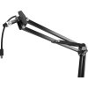 65852 5 endorfy stojan na mikrofon streaming boom arm max 63mm tloustka stolu 100x90 mm cerny