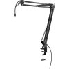 65852 endorfy stojan na mikrofon streaming boom arm max 63mm tloustka stolu 100x90 mm cerny