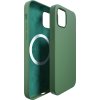71741 2 er power silikonovy kryt carneval snap pro iphone 13 pro max s magsafe zelena