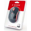 58490 2 gembird musw 4b 03 r cestovni opticka 1 600 dpi bezdratova usb cerna cervena