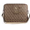39068 guess pu 4g metal logo taska na notebook 15 16 brown