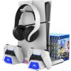 75782 2 ipega p5s023 multifunkcni nabijeci rgb stojan s chlazenim pro ps5 ps5 slim white