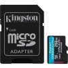 64598 kingston canvas go plus 256gb microsdxc uhs i v30 u3 cl10 baleni vc adapteru