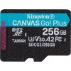 64625 kingston canvas go plus 256gb microsdxc uhs i v30 u3 cl10 bez adapteru
