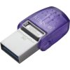 65267 1 kingston datatraveler microduo 3c 128gb usb 3 2 usb a usb c fialova